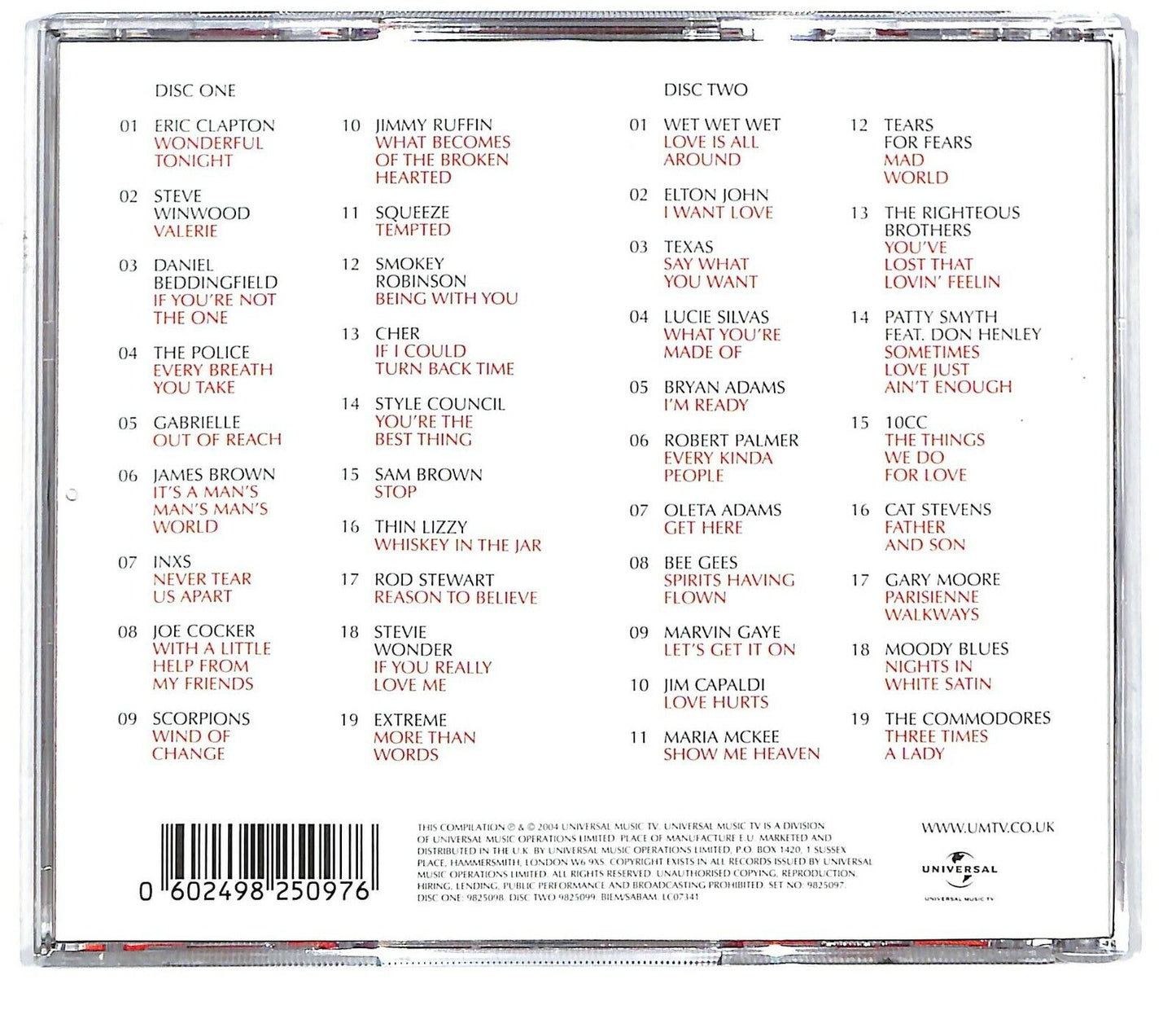 EBOND Various - Biggest & Best Ballads CD CD033257
