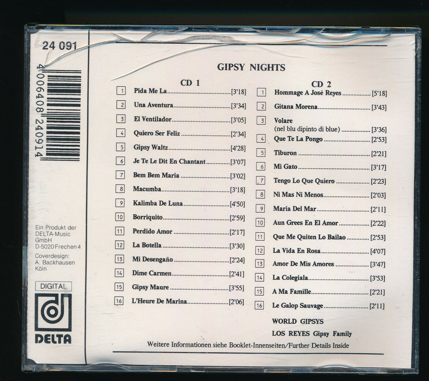 EBOND Gipsy Nights CD CD029123