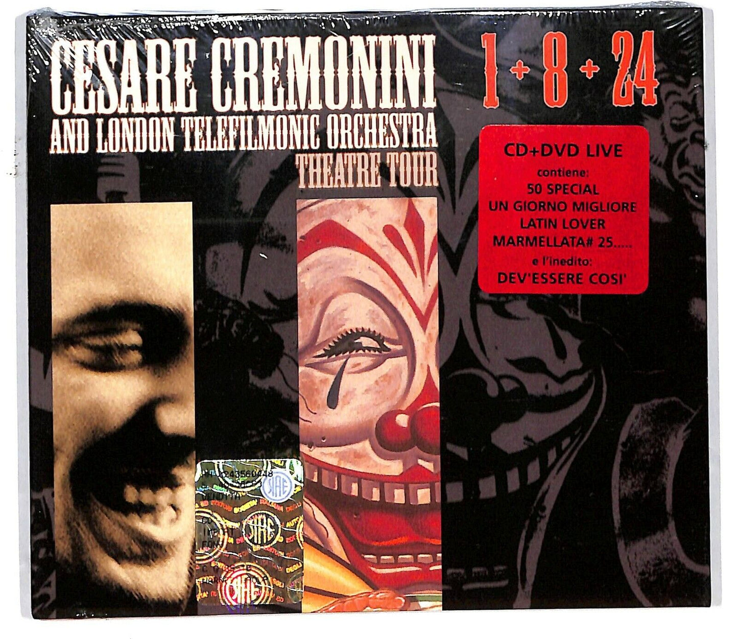 EBOND Cesare Cremonini And London Telefilmonic Orch - 1+8+24 Theatr CD CD033730
