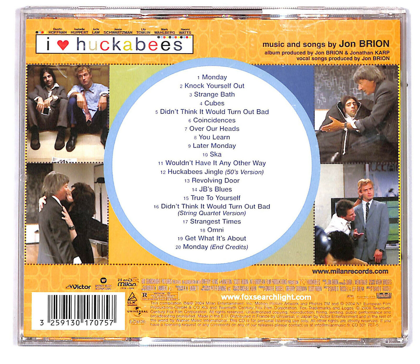 EBOND Jon Brion - I Love Huckabees CD CD032532