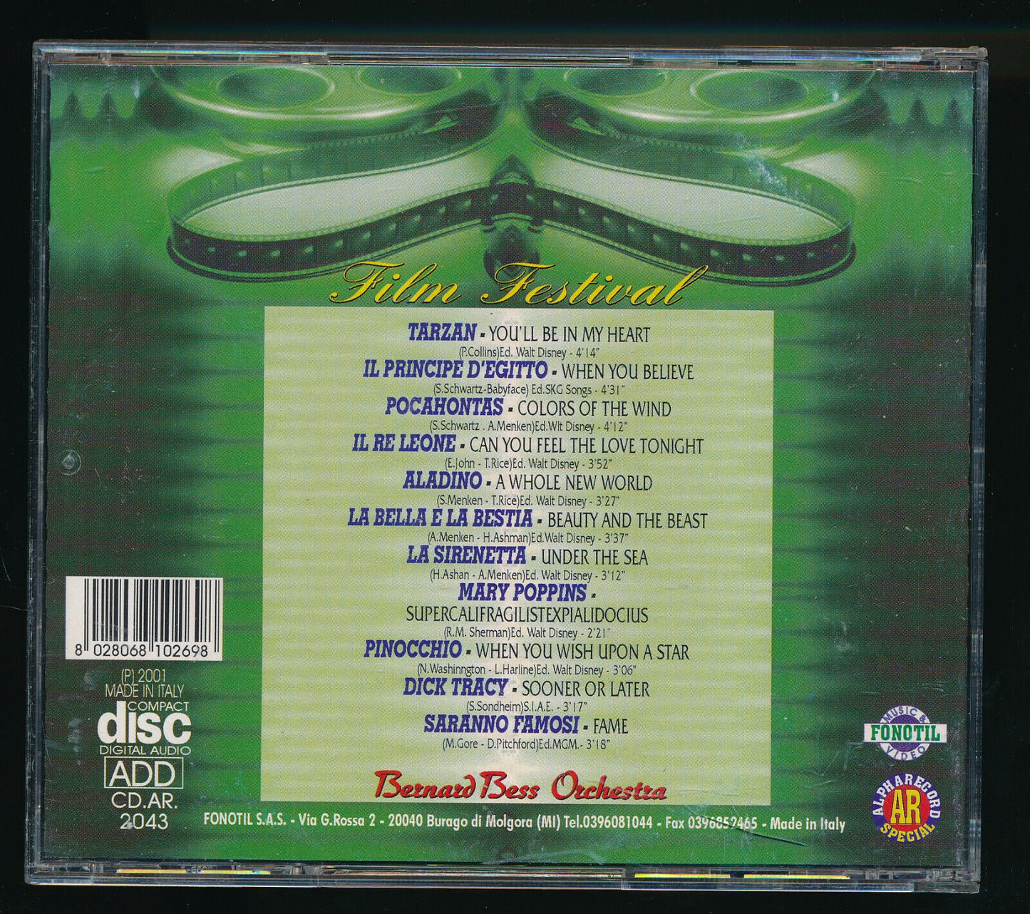 EBOND Film Parade CD CD030458
