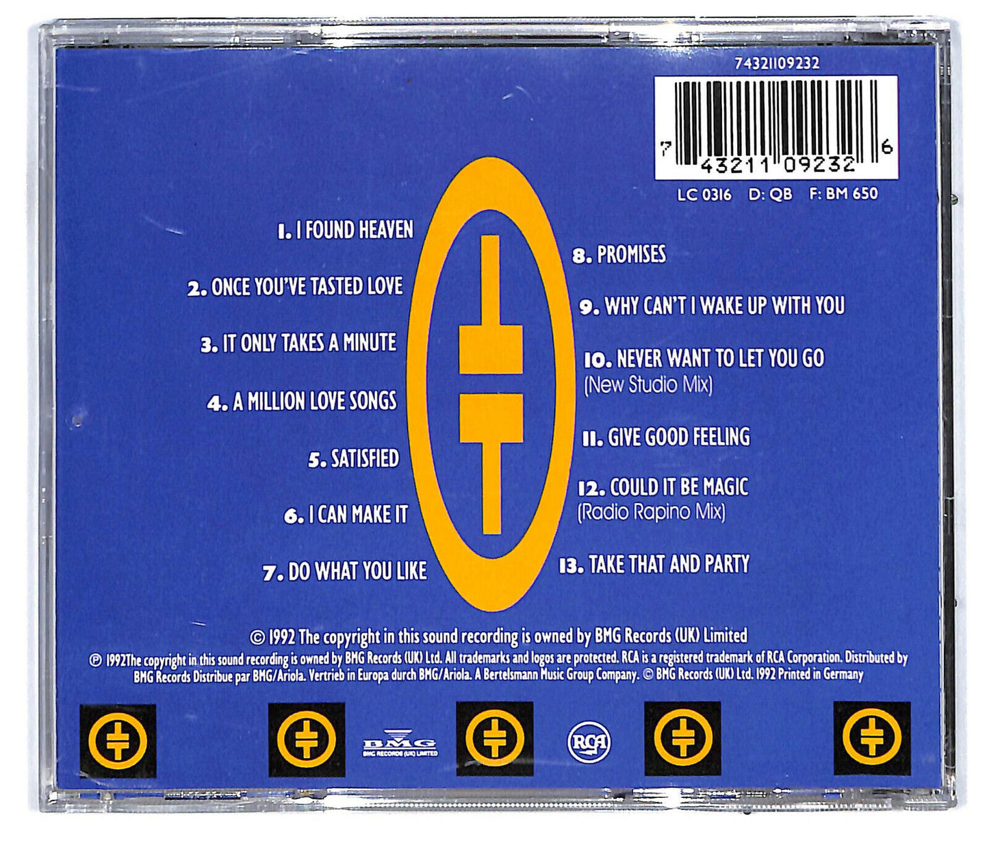 EBOND Take That - Take That & Party CD CD031403
