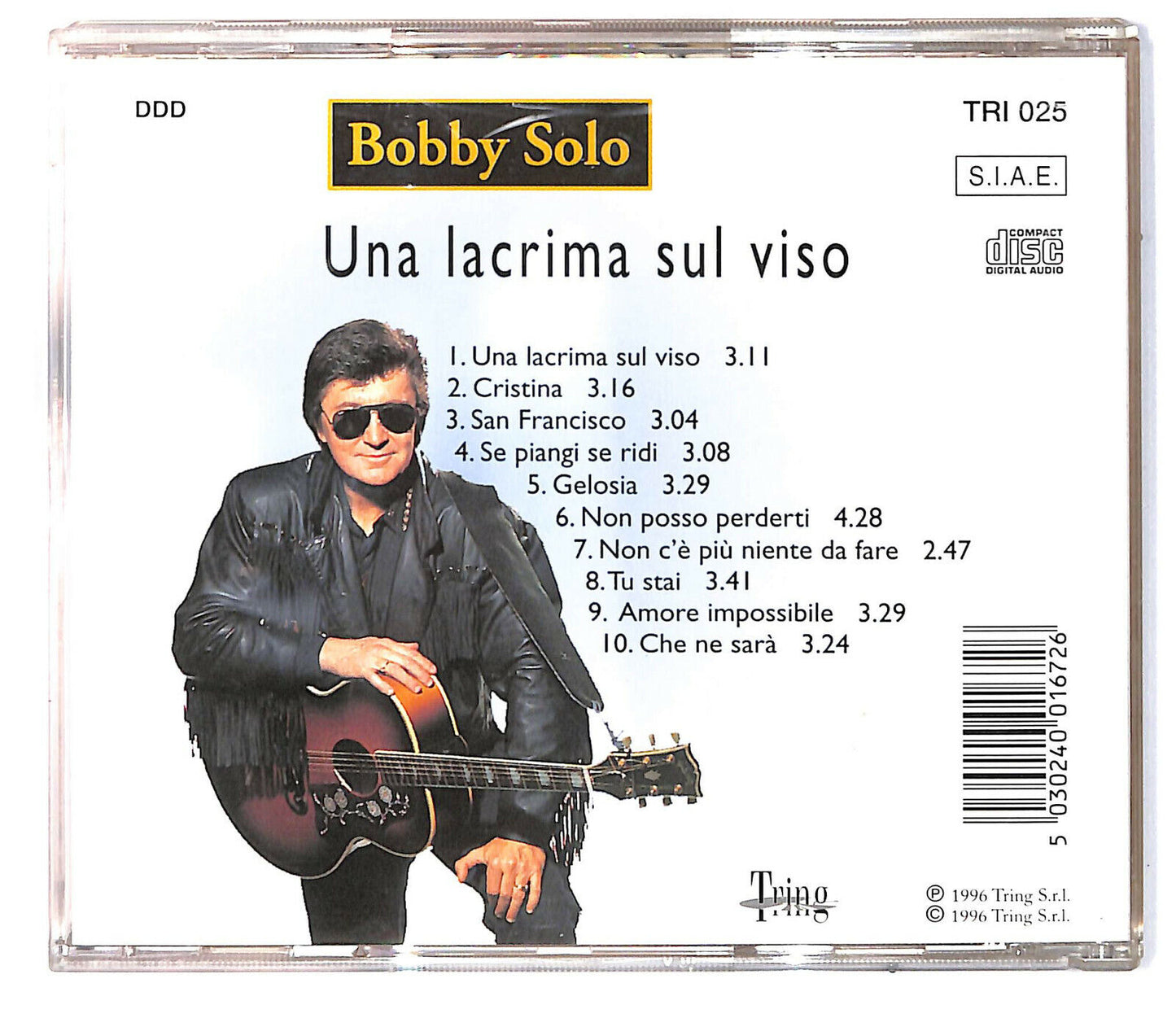 EBOND Bobby Solo - Una Lacrima Sul Viso CD CD031853