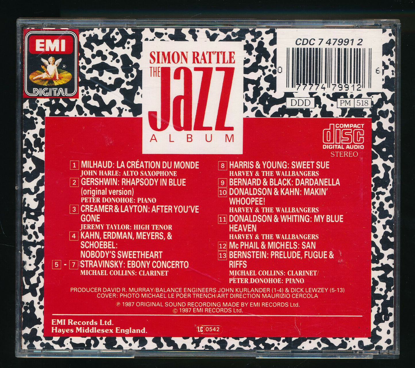 EBOND Simon Rattle - London Sinfonietta - The Jazz Album CD CD031234