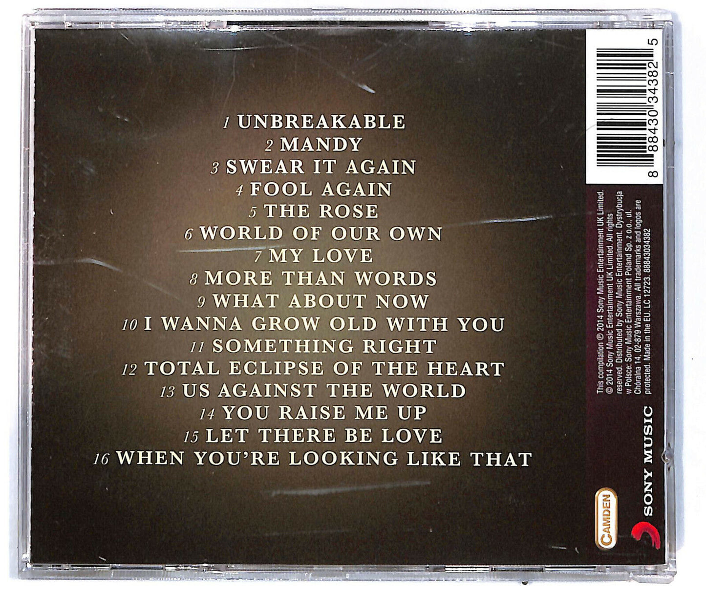 EBOND Westlife - The Love Songs CD CD032226