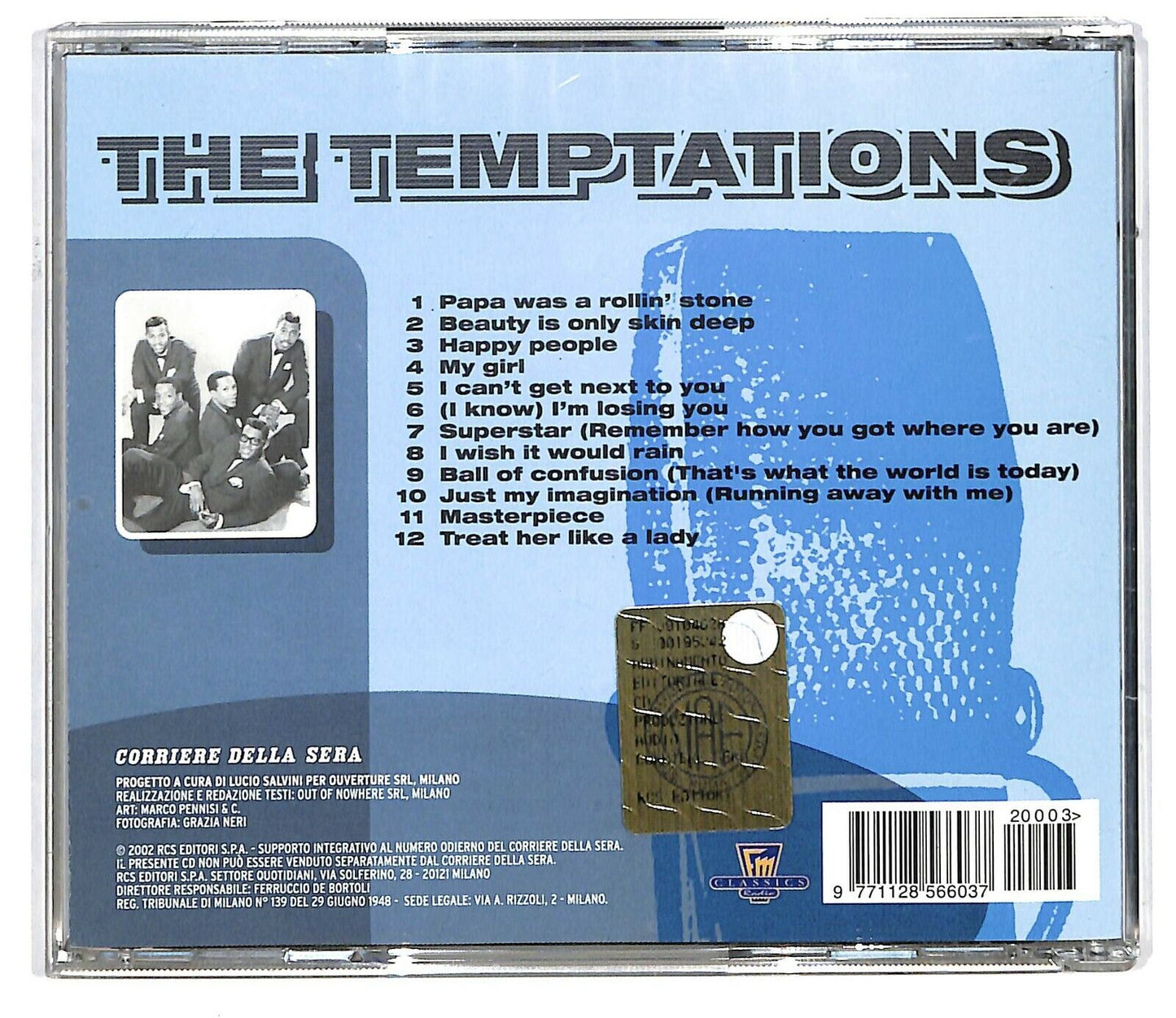 EBOND The Temptations ‎- The Temptations CD CD033617