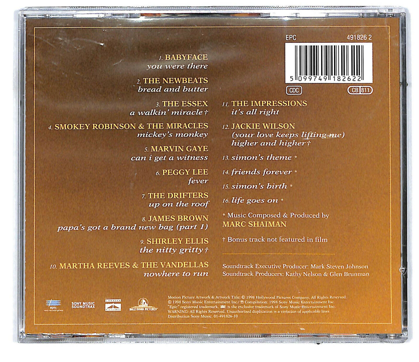 EBOND Various - Simon Birch CD CD031407
