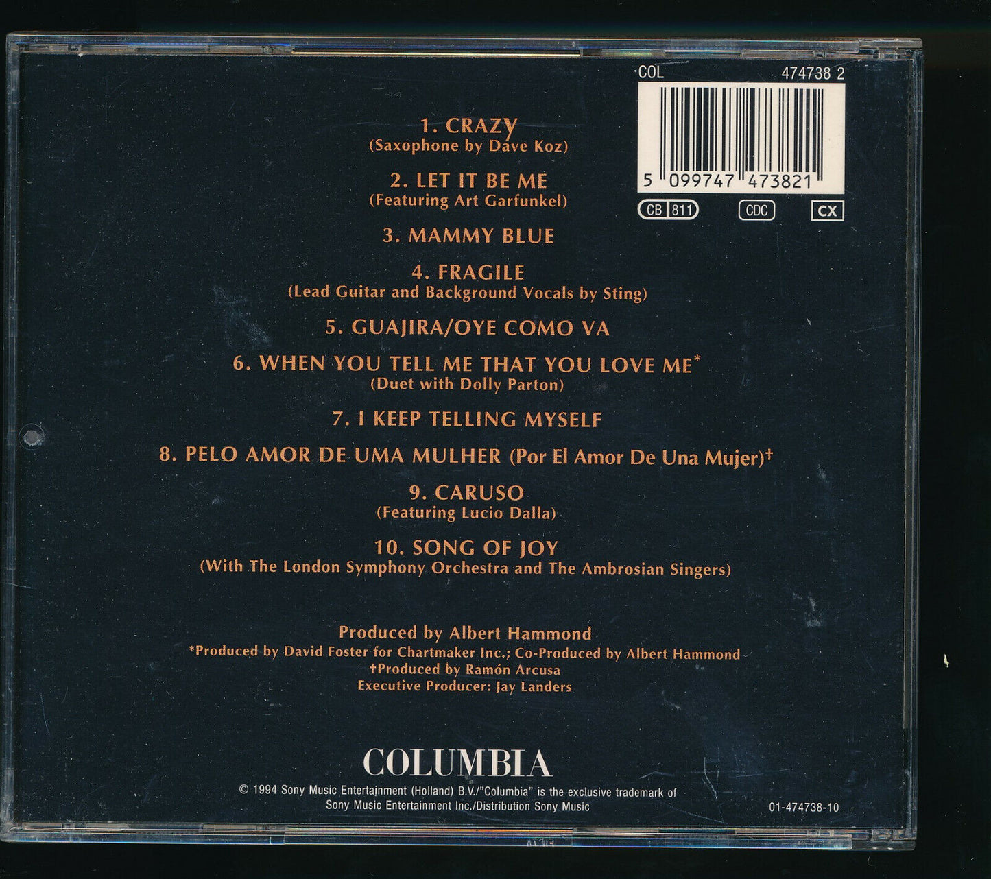 EBOND Julio Iglesias - Crazy CD CD029814