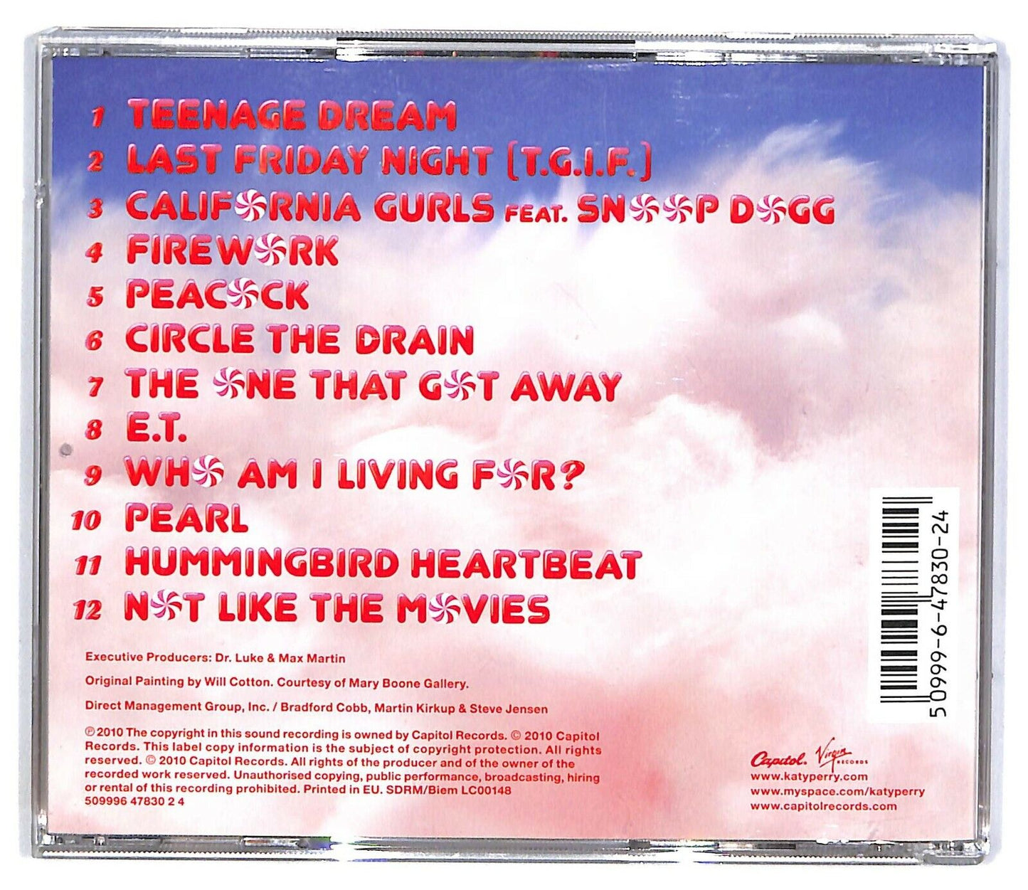 EBOND Katy Perry - Teenage Dream CD CD031756