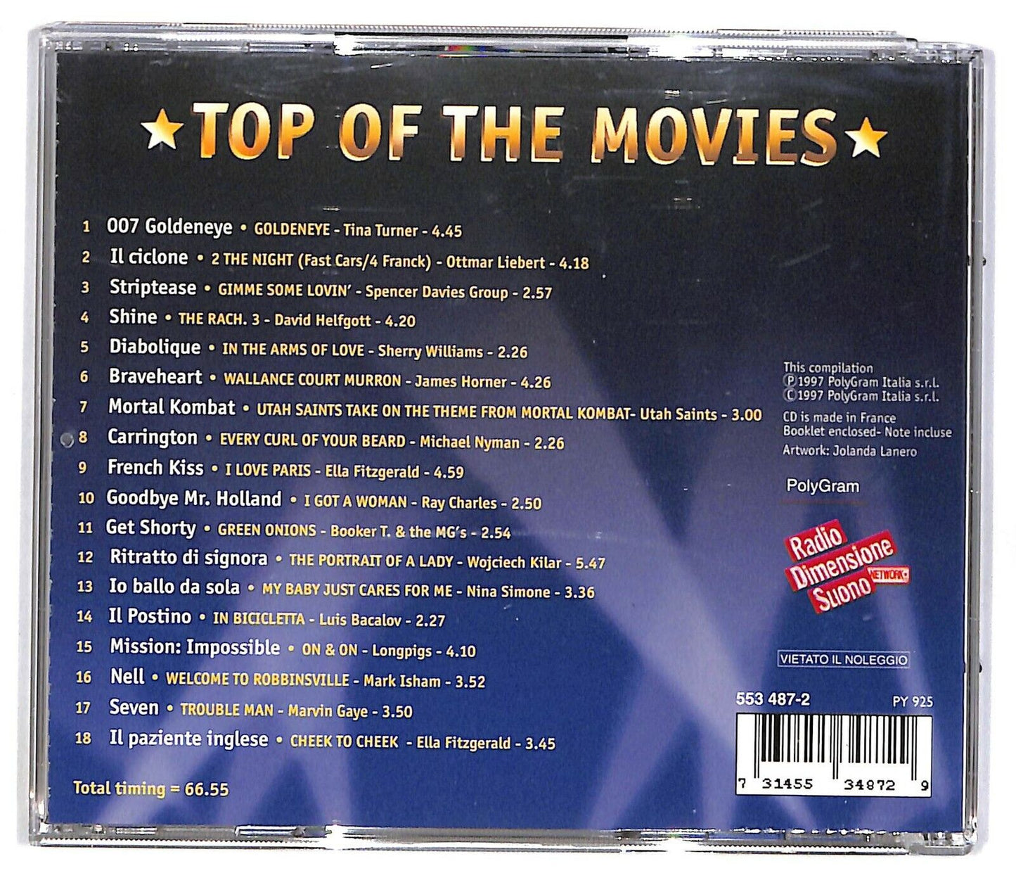 EBOND Various - Top Of The Movies CD CD032438