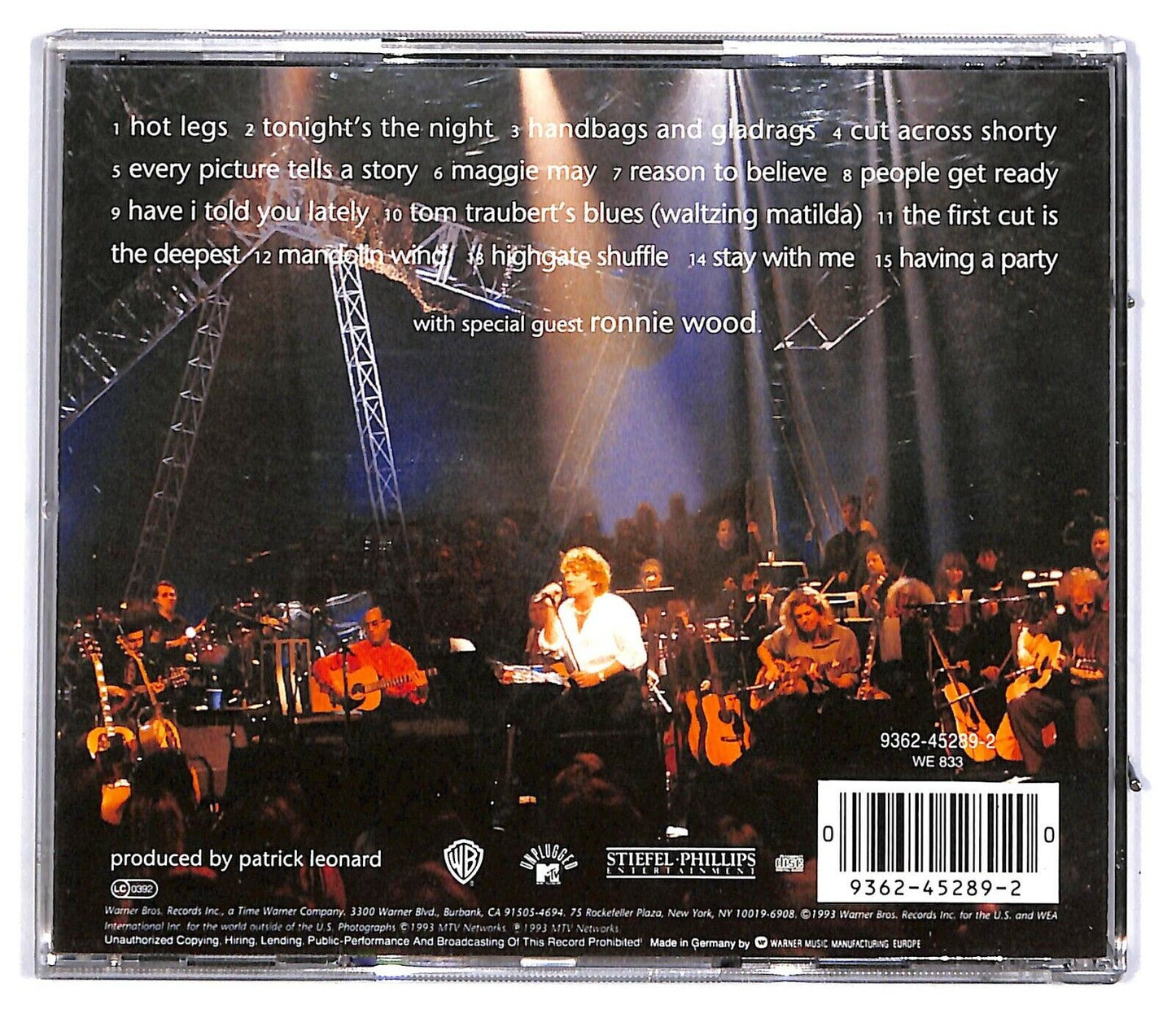 EBOND Rod Stewart - Unplugged ...and Seated CD CD031306