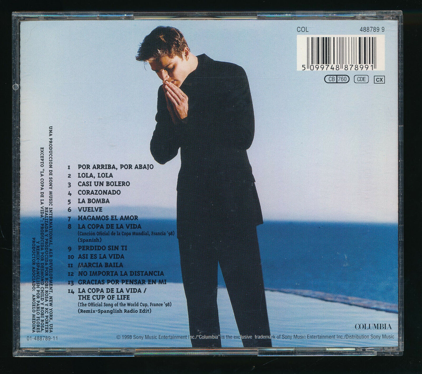 EBOND Ricky Martin - Vuelve CD CD031026