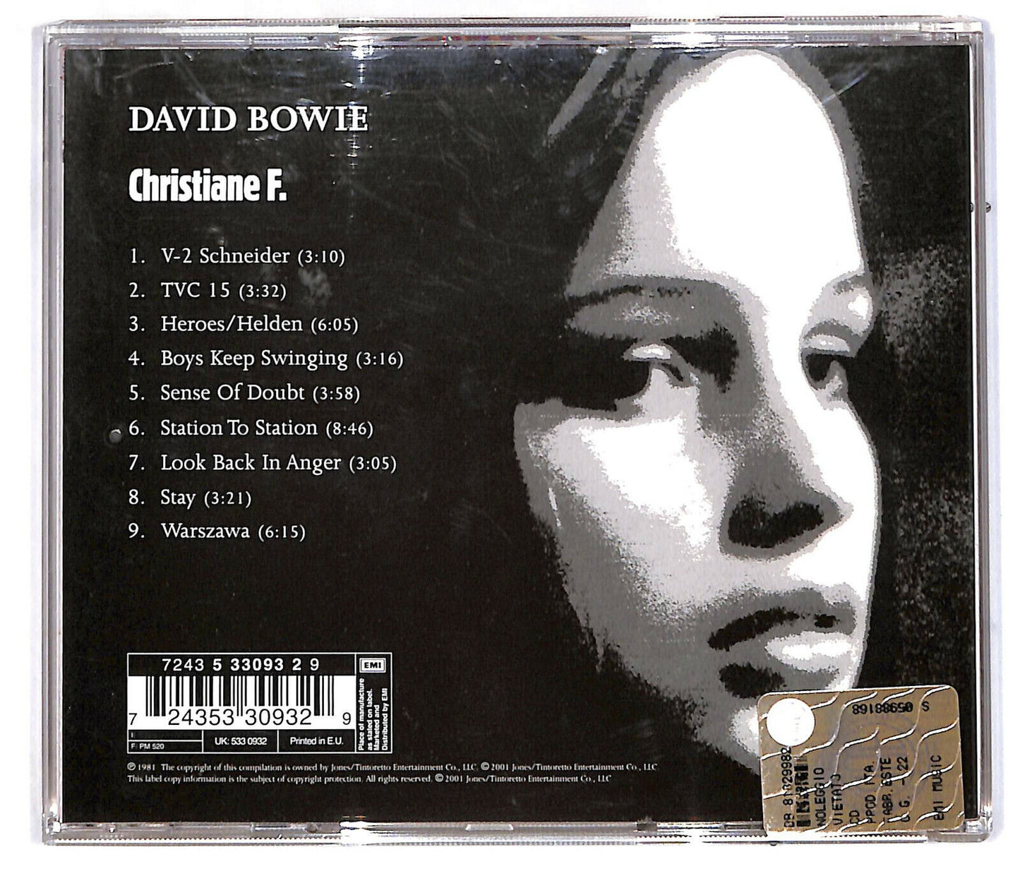 EBOND David Bowie - Christiane F. CD CD033149