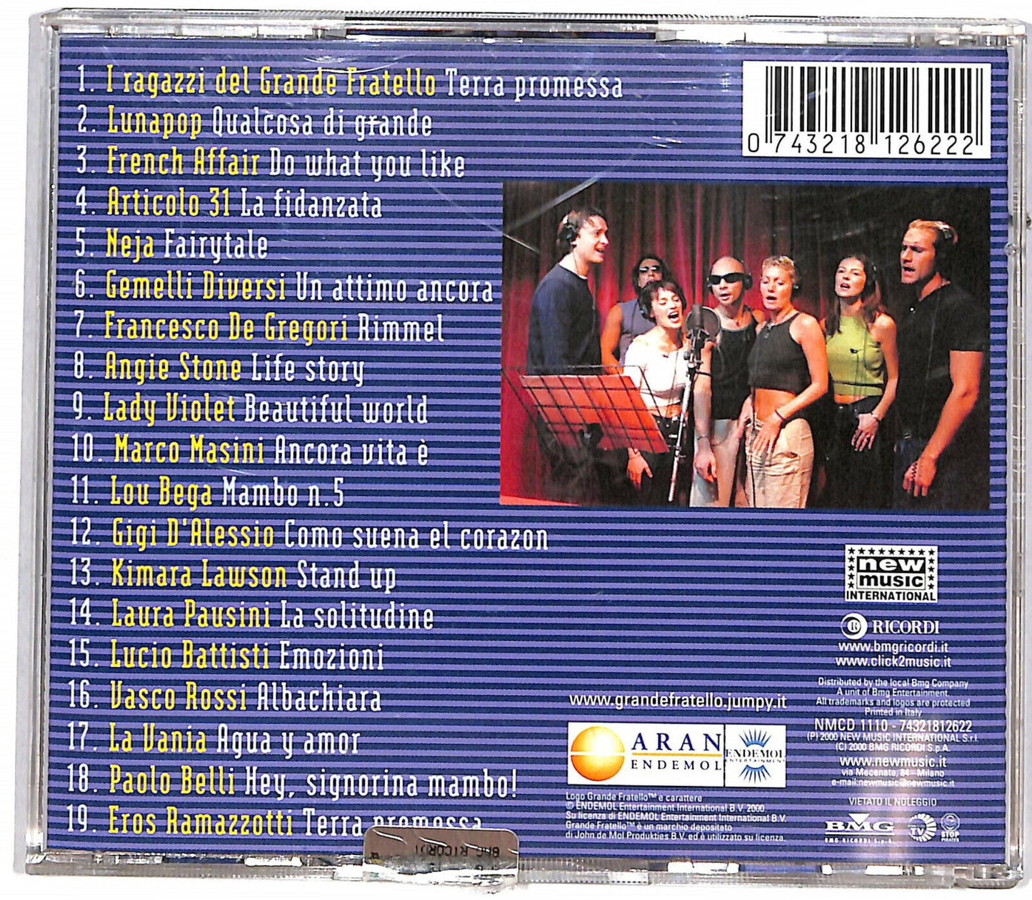 EBOND Various - Grande Fratello Compilation CD CD034316