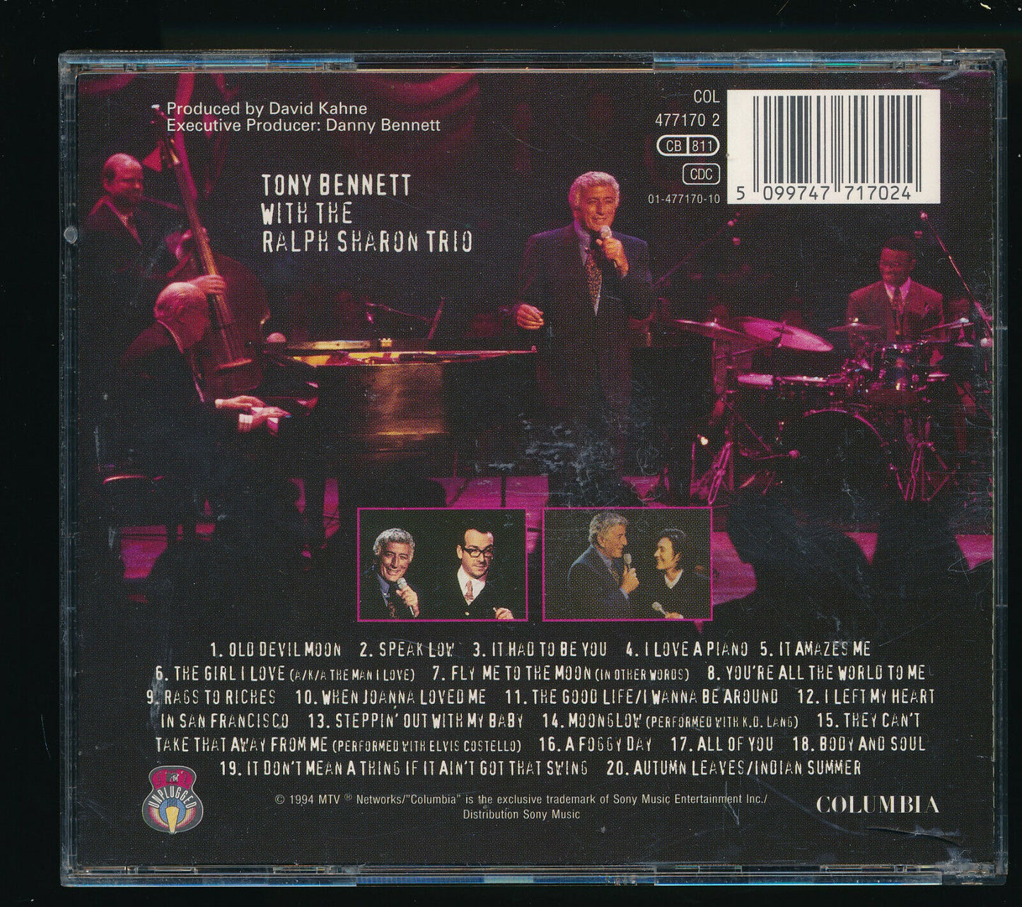 EBOND Tony Bennett - Mtv Unplugged CD CD029104