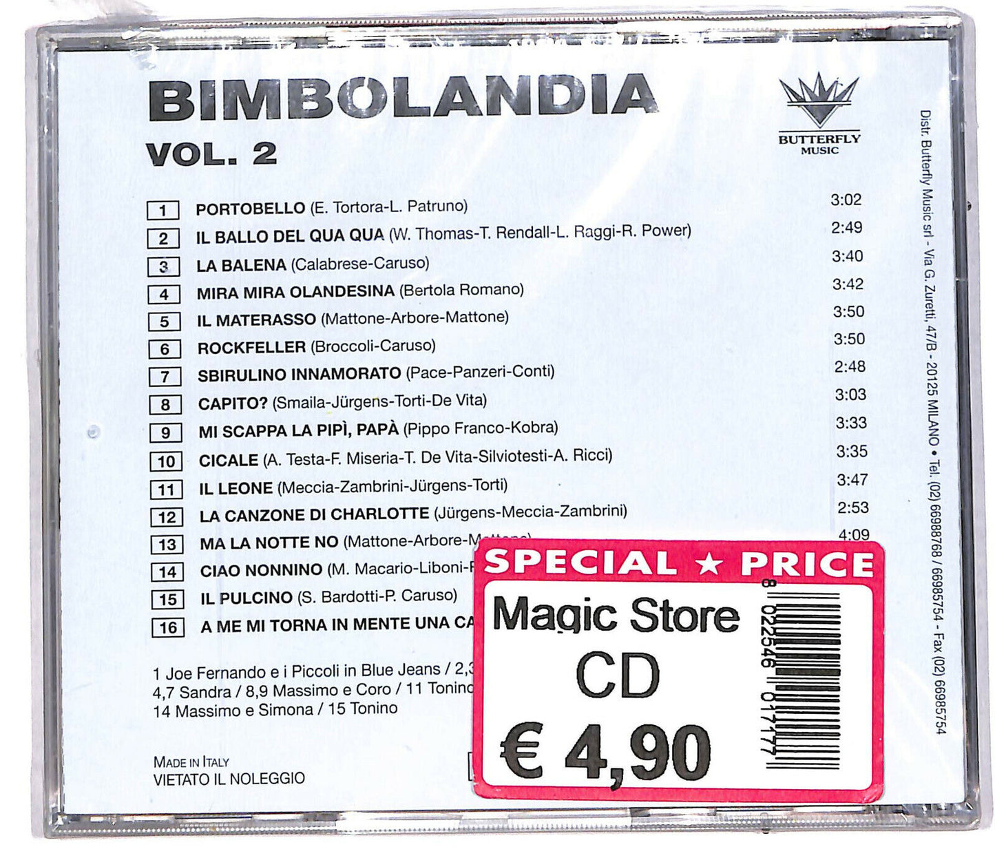 EBOND Bimbolandia Vol.2 CD CD034155