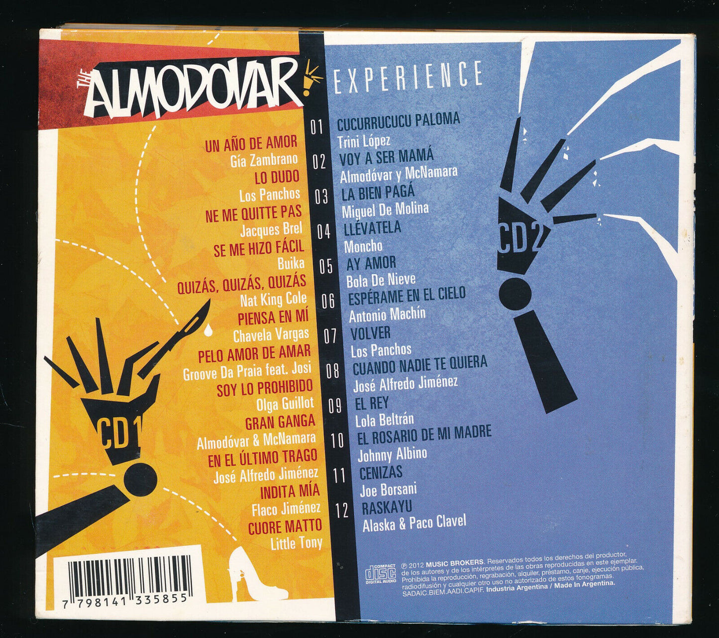 EBOND Various - The Almodovar Experience CD CD031226
