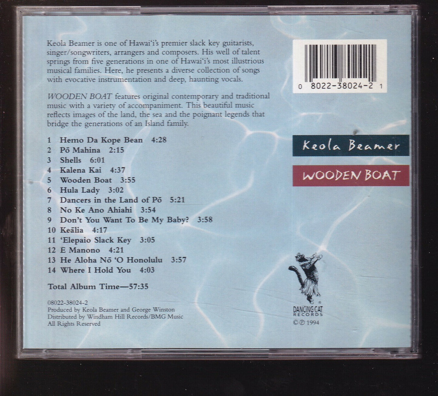 EBOND Keola Beamer Wooden Boat CD CD026004