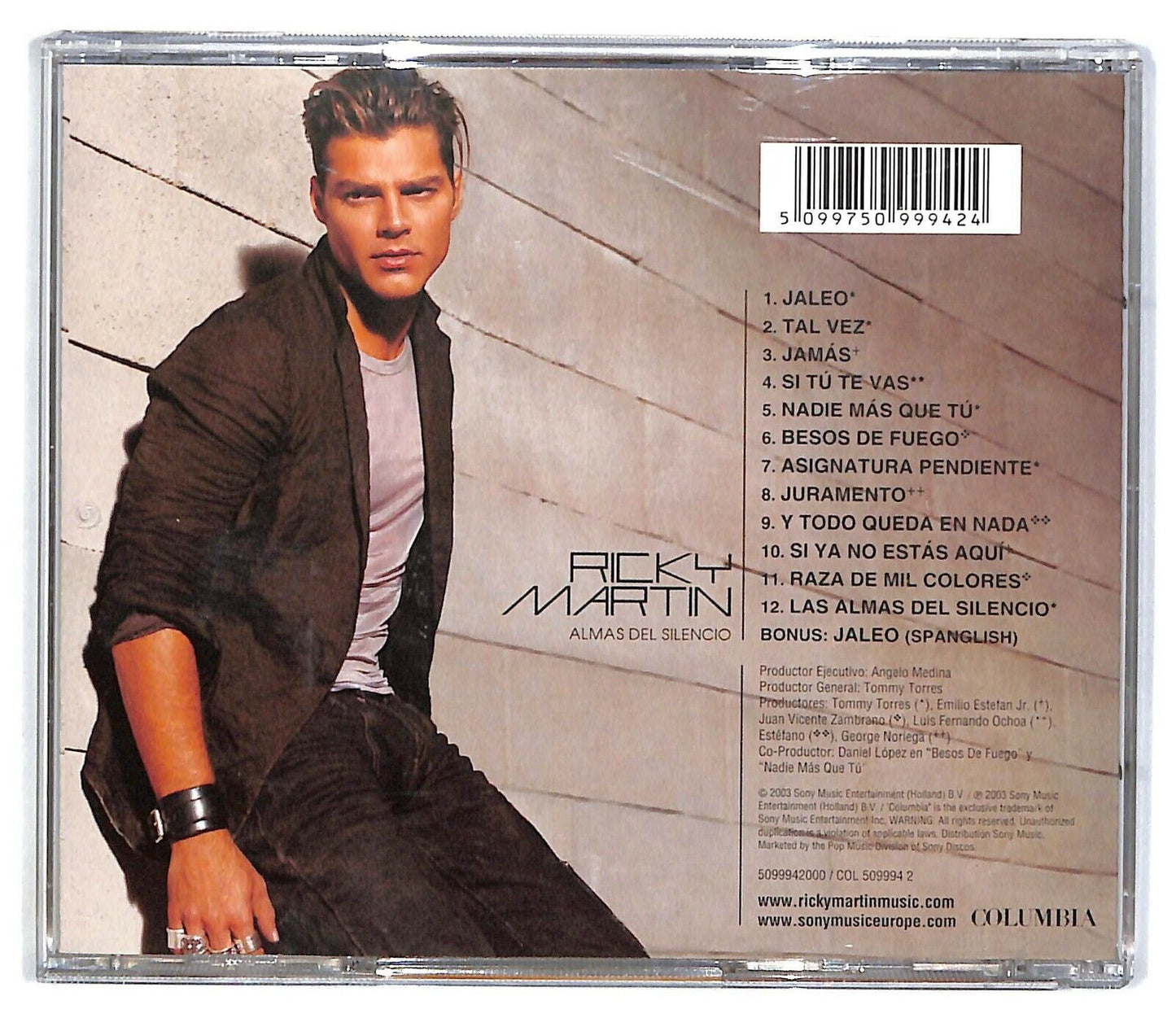 EBOND Ricky Martin - Almas Del Silencio CD CD031949