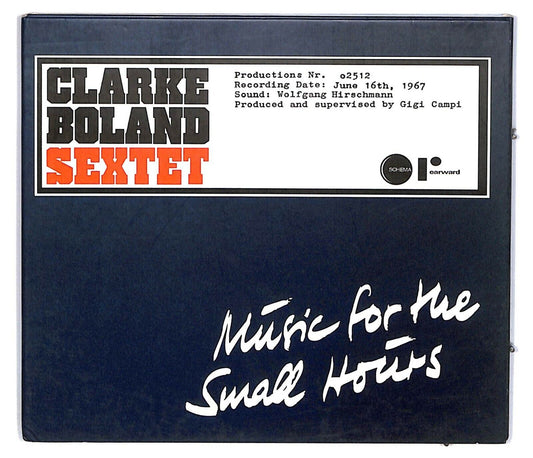EBOND The Kenny Clarke Music, Francy Boland Sextet -for The Small Hours CD CD031707