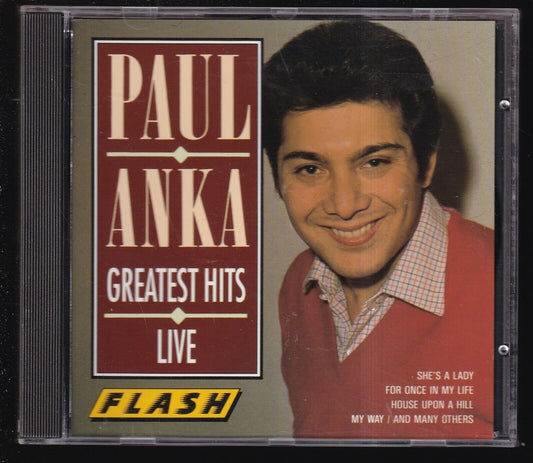 EBOND Paul Anka - Greatest Hits Live CD CD030901