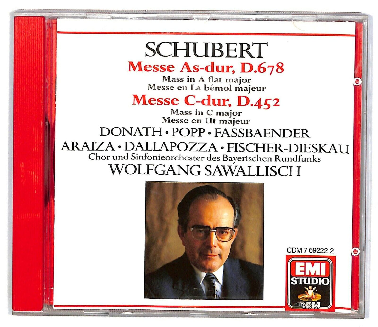 EBOND Schubert: Masses In a Flat & C Sawallisch CD CD031919