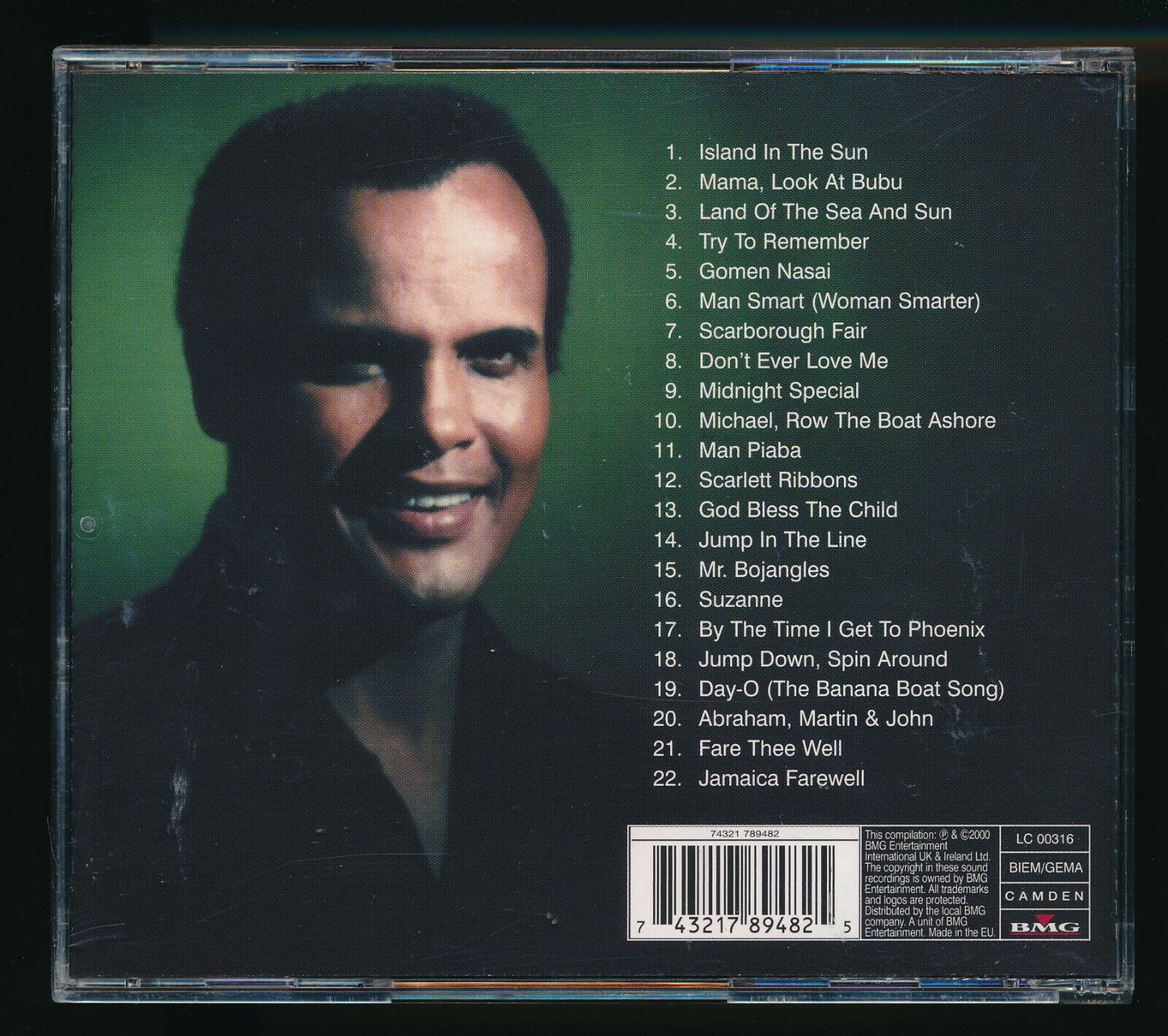 EBOND Harry Belafonte - The Best Of Harry Belafonte CD CD029147