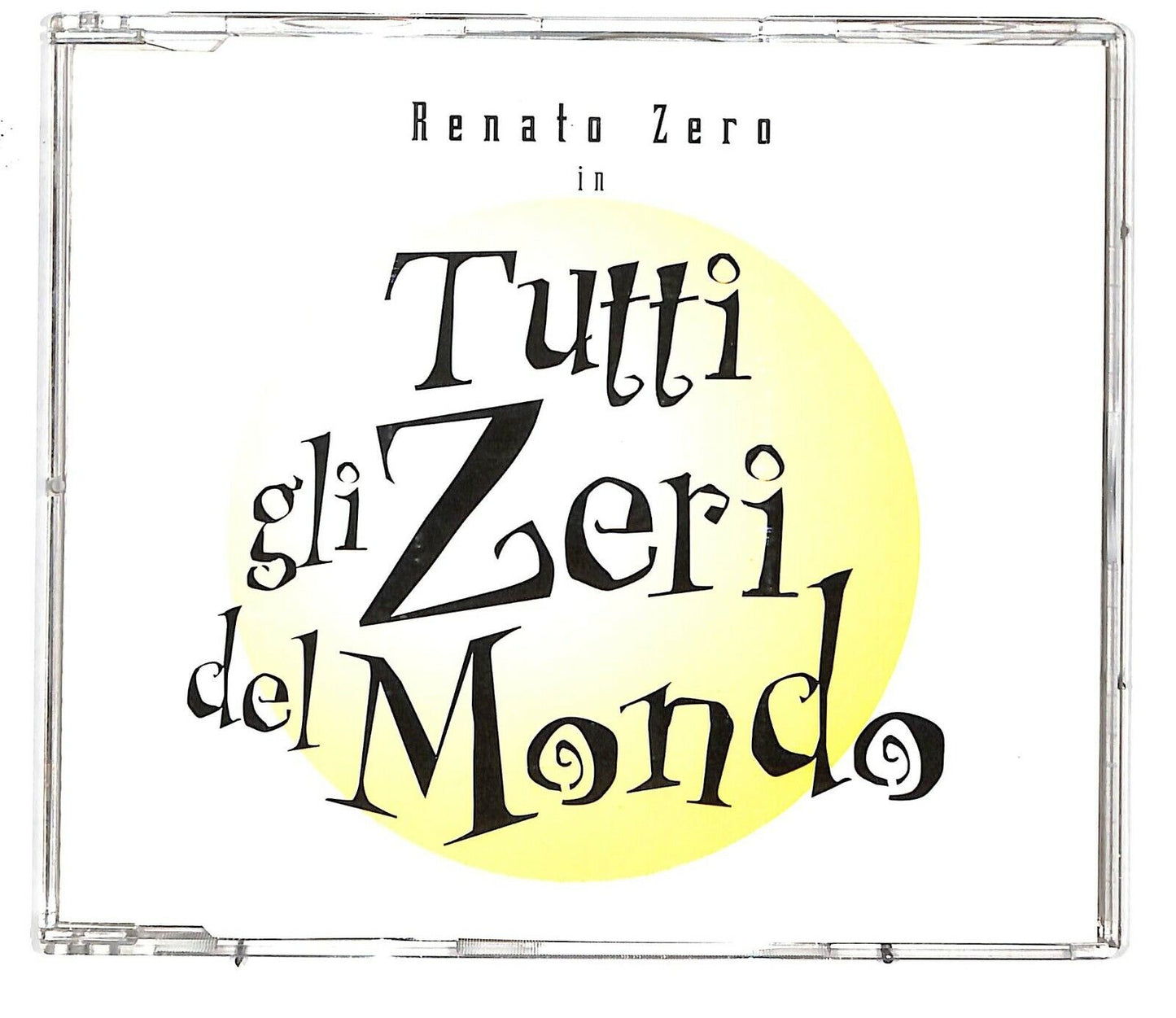 EBOND Renato Zero - Tutti Gli Zeri Del Mondo CD CD034044