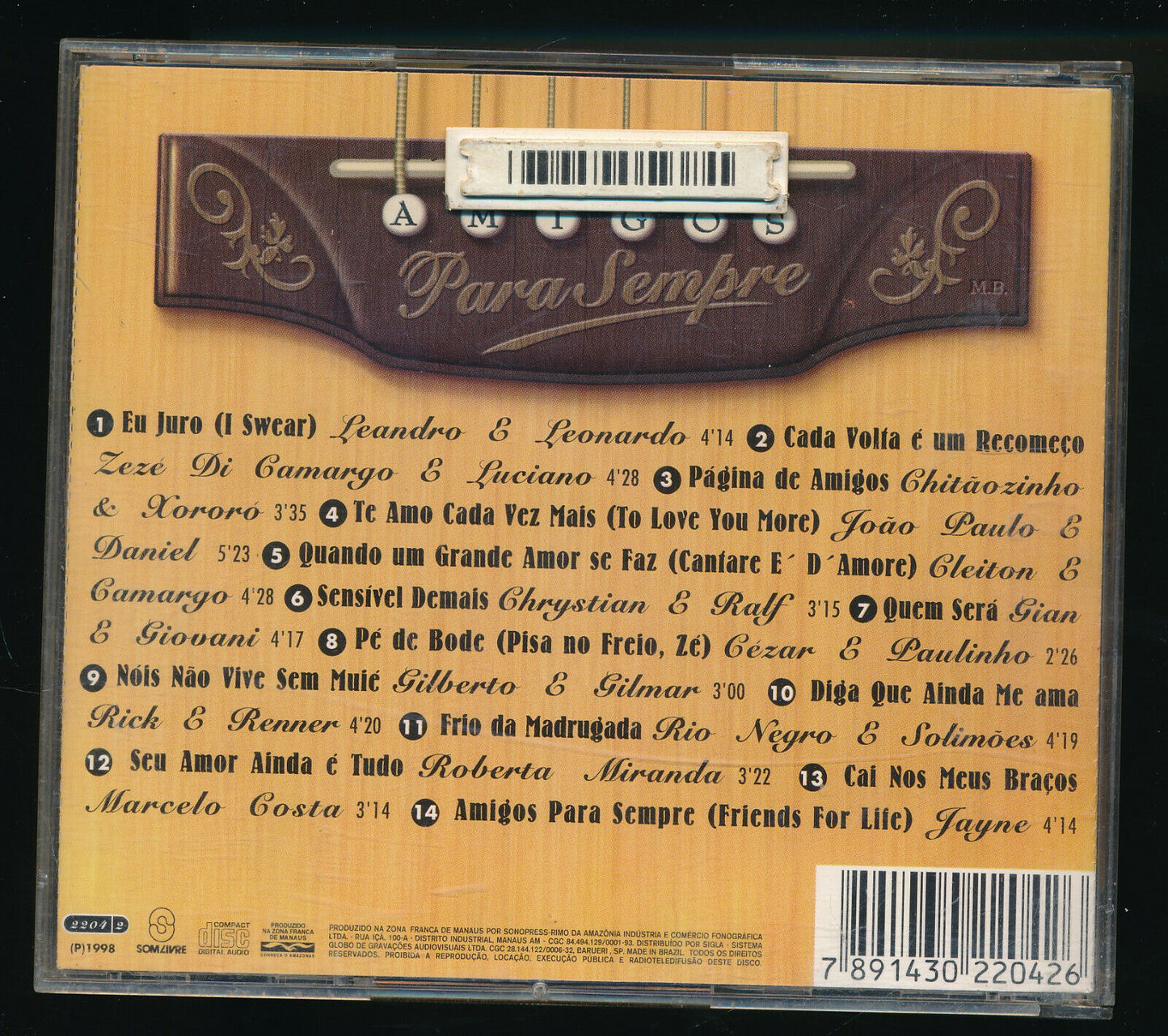 EBOND Amigos Para Sempre CD CD031224