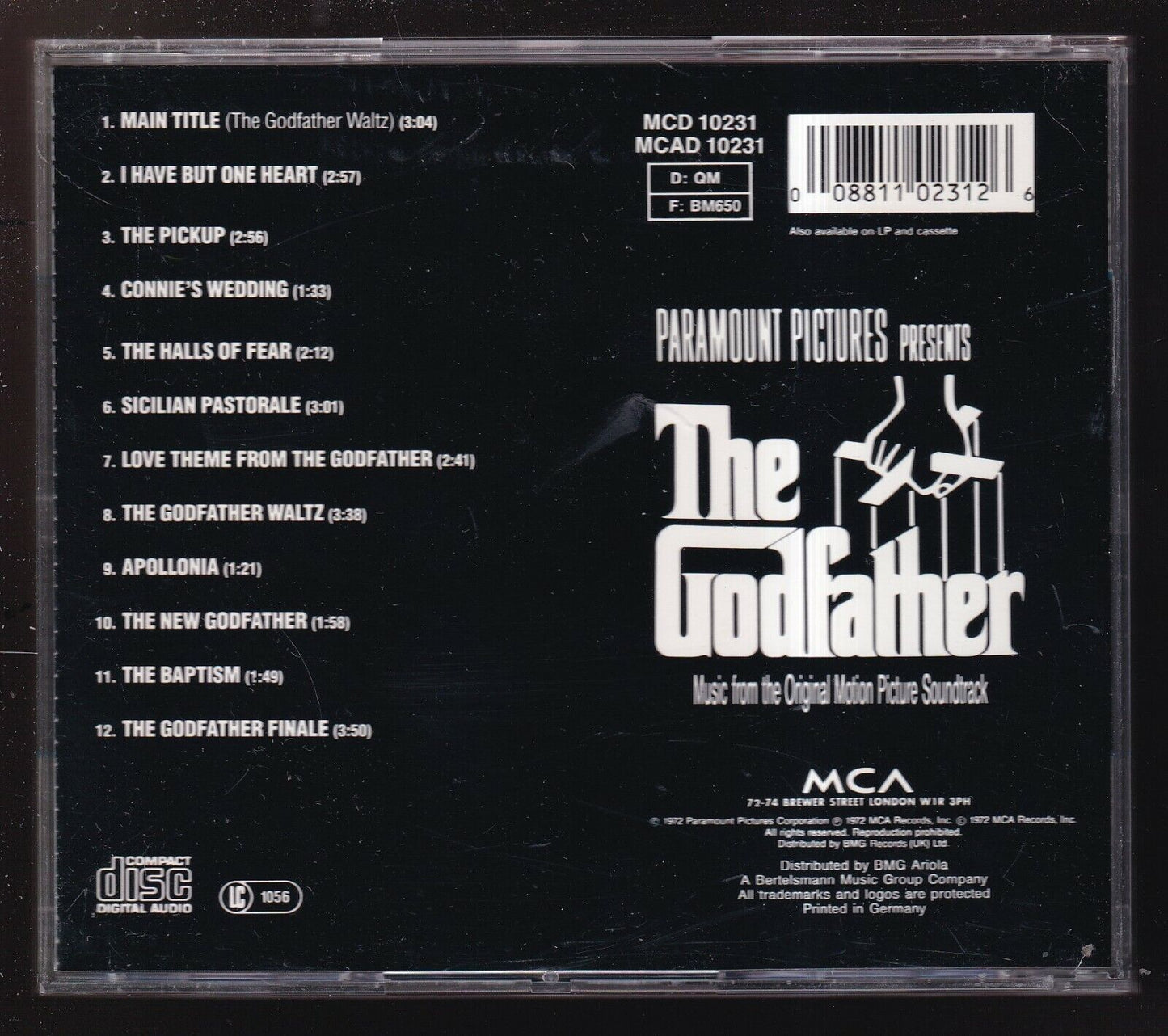 EBOND Nino Rota - The Godfather - Music From Soundtrack CD CD029245