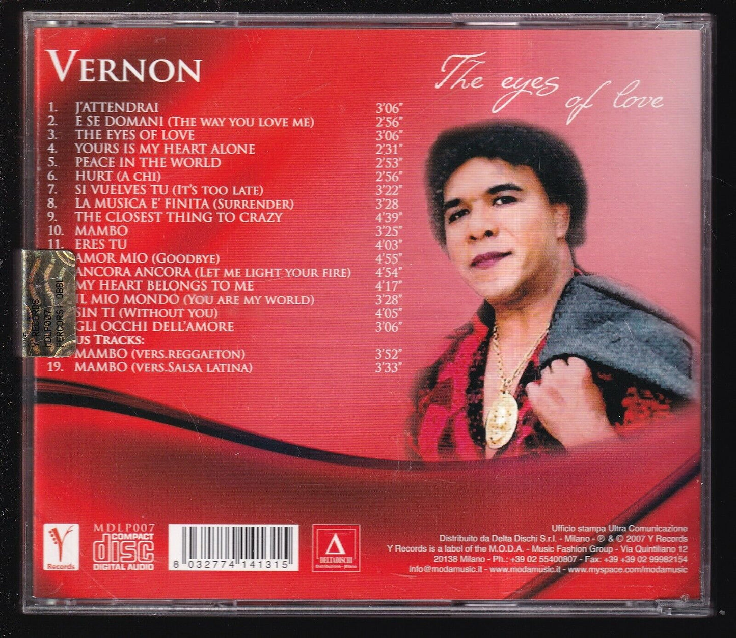 EBOND Vernon - The Eyes Of Love CD CD030755