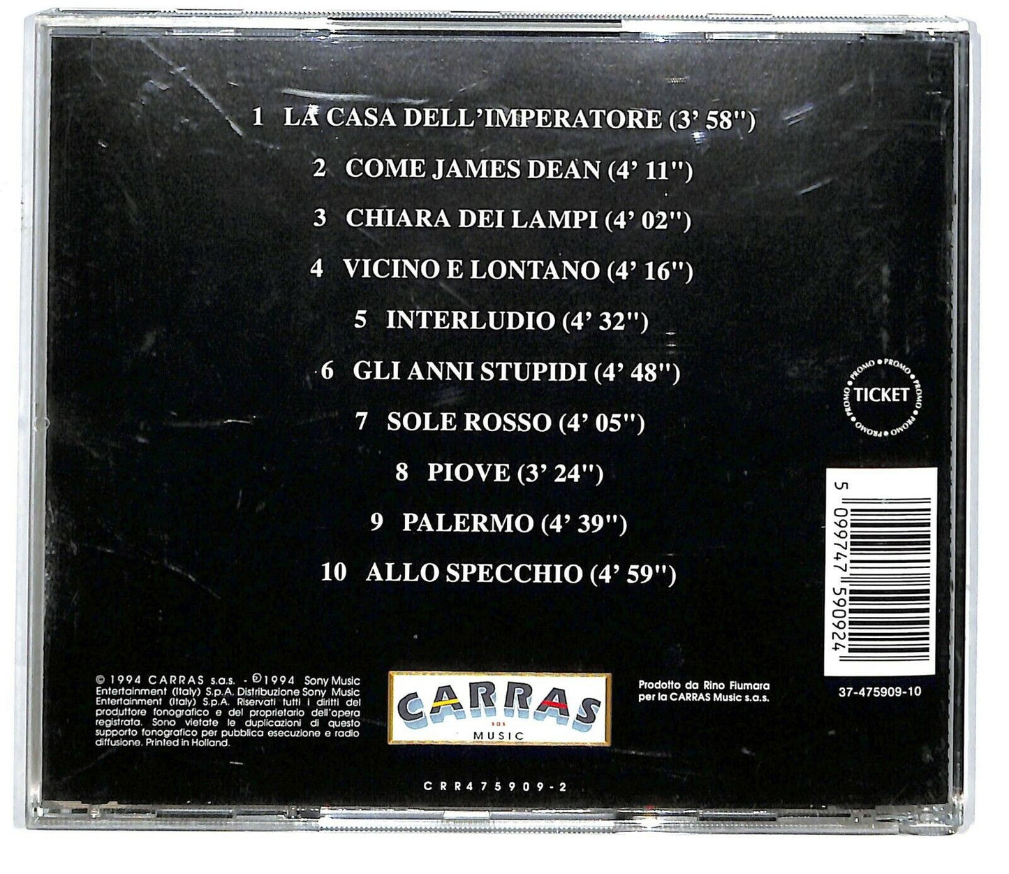 EBOND Formula 3 - La Casa Dell'imperatore CD CD033256
