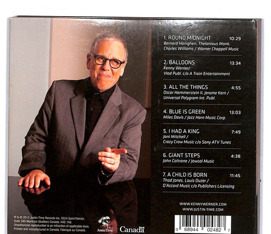 EBOND Kenny Werner - Me, Myself & IDigipack CD CD031514