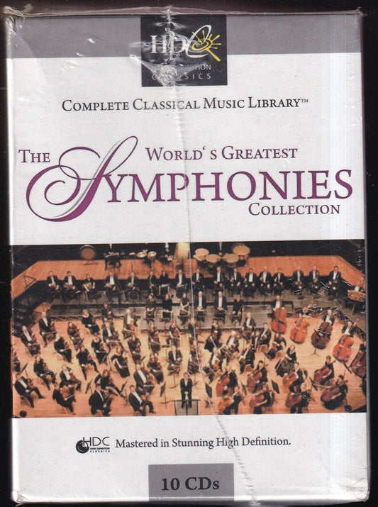 EBOND The World's Greatest Symphonies Collection Cofanetto 105012 CD CDS001339