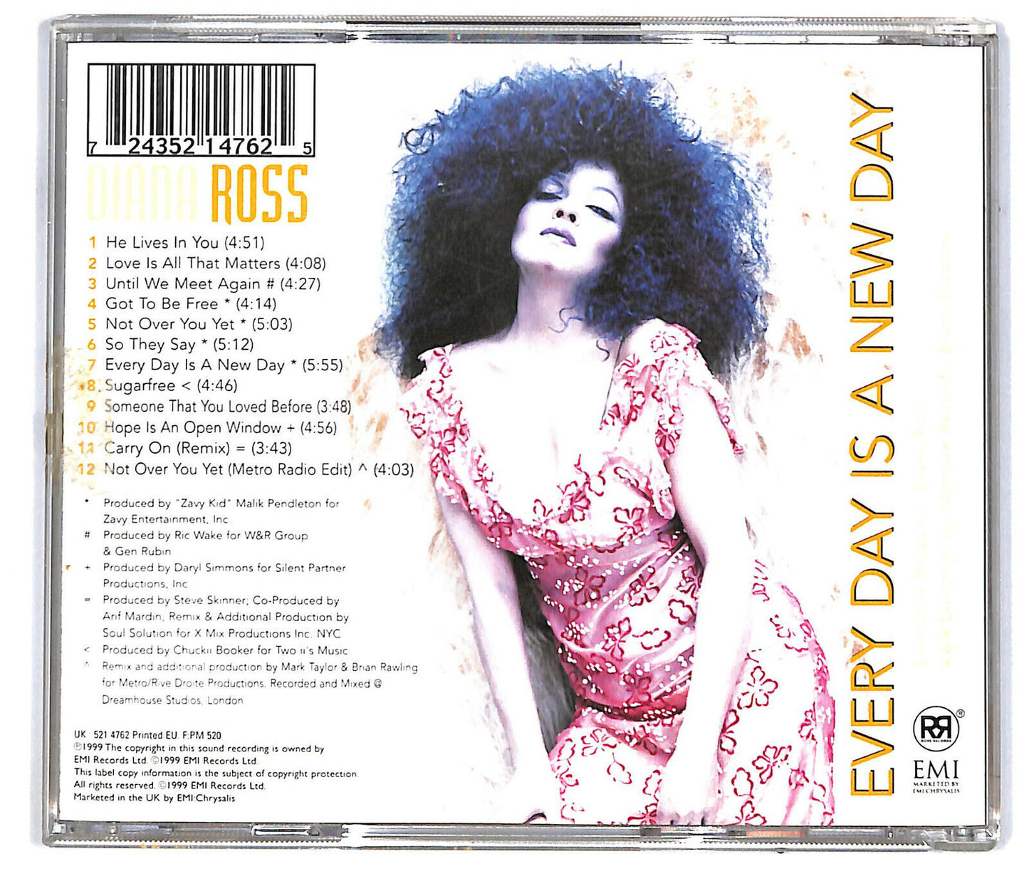 EBOND Diana Ross - Every Day Is A New Day CD CD032912