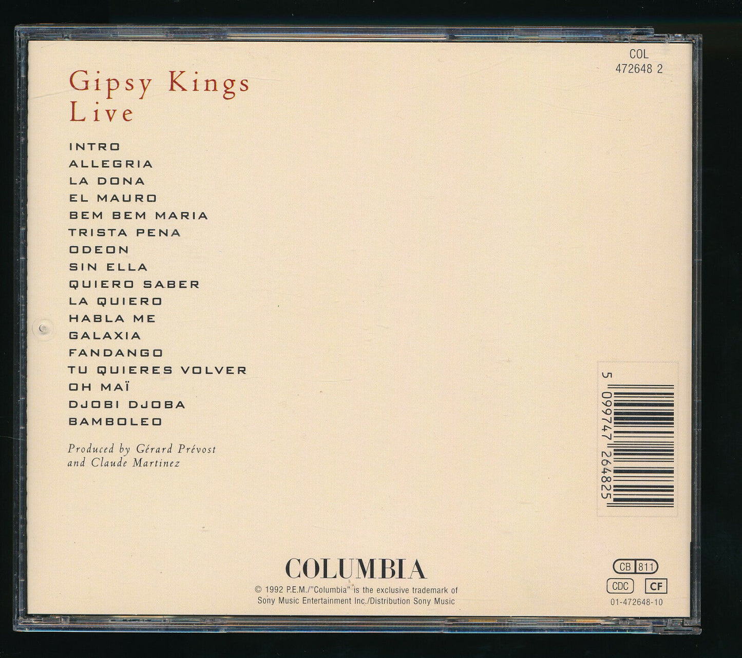 EBOND Gipsy Kings - Live CD CD029811