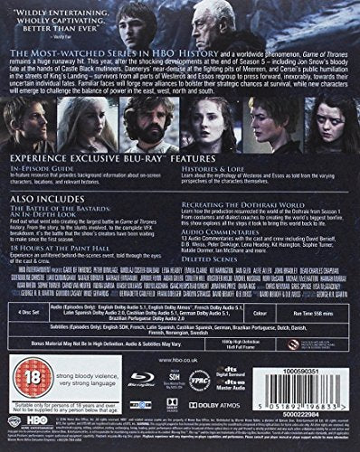 EBOND Game Of Thrones S6 [Edizione: Regno Unito] [Edizione: Regno Unito] BLURAY DL005162