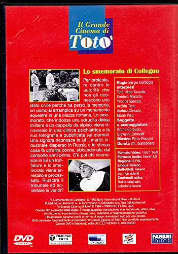 EBOND Lo Smemorato Di Collegno - Editoriale Fabbri Il Grande Cinema di Toto DVD DL000281