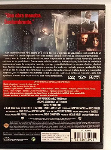 EBOND Blade Runner - Director's Cut (Snapper) [Edizione Spagna] DVD D044089