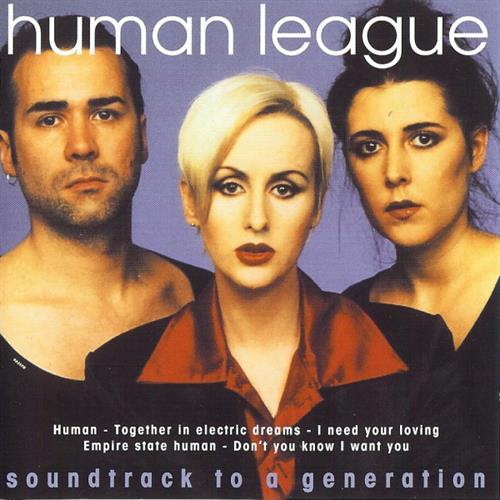 EBOND Human League - Soundtrack To A Generation CD CD001107