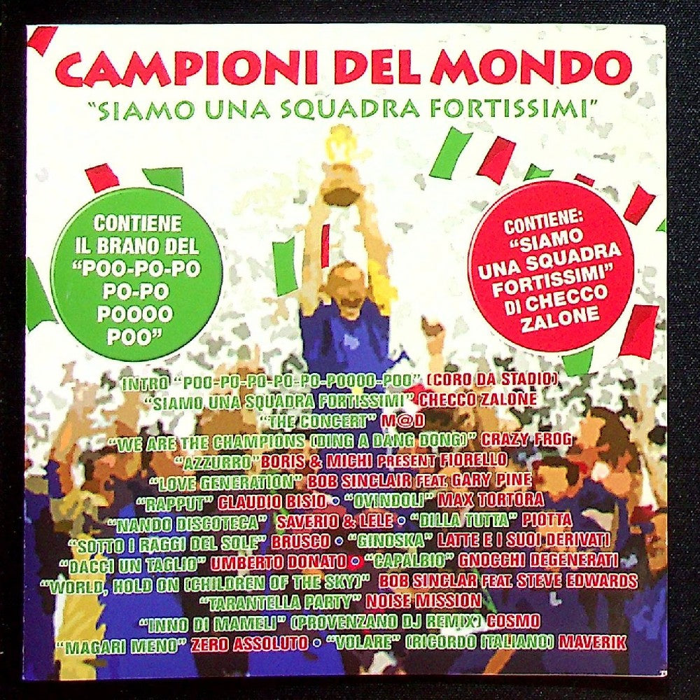 EBOND Various - Campioni Del Mondo Siamo Una Squadra Fortissimi - Universo - 80278511461 - Italy CD CD003115