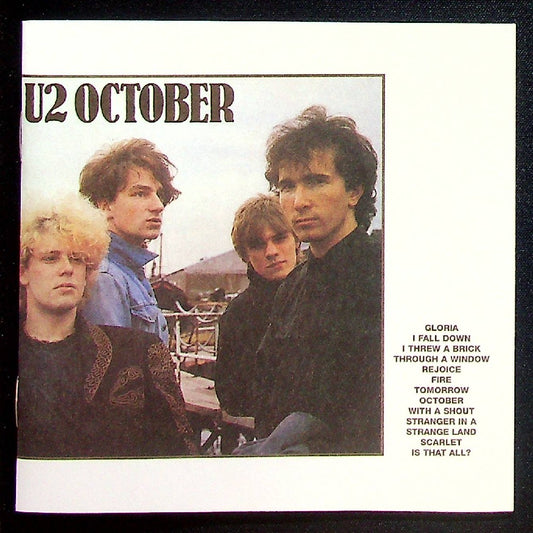 EBOND U2 - October - Island Masters - IMCD 223, Island Records - 842 297-2 - Europe CD003172