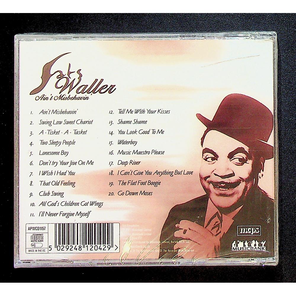 EBOND Fats Waller - Ain't Misbehavin' - Sigillato CD CD006022