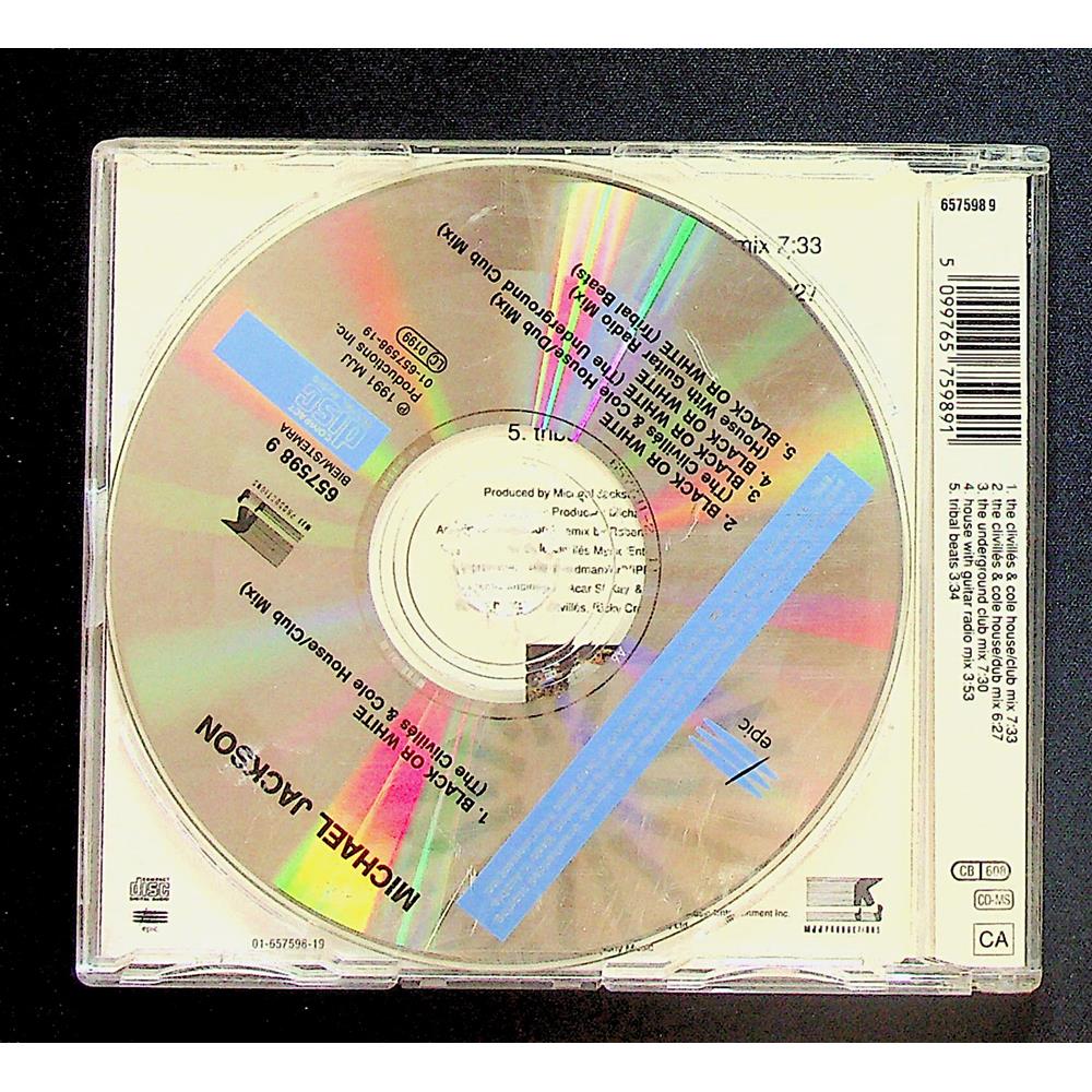 EBOND Michael Jackson - Black Or White (The Clivilles & Cole (C&C) Remixes) CD CD006029