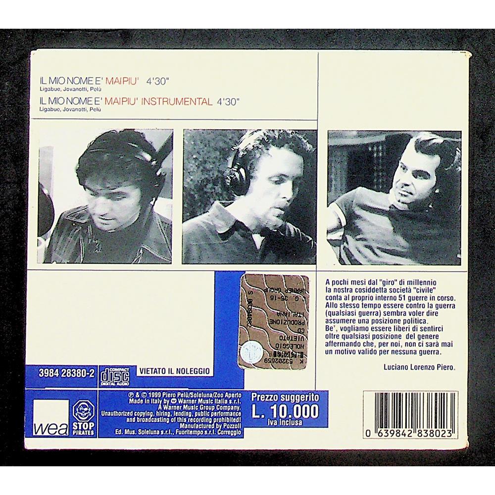 EBOND Ligajovapelu - Il Mio Nome e Mai Piu CD CD006150