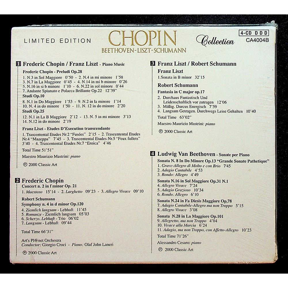 EBOND Chopin, Liszt, Schumann, Beethoven - CHOPIN CD CD007091