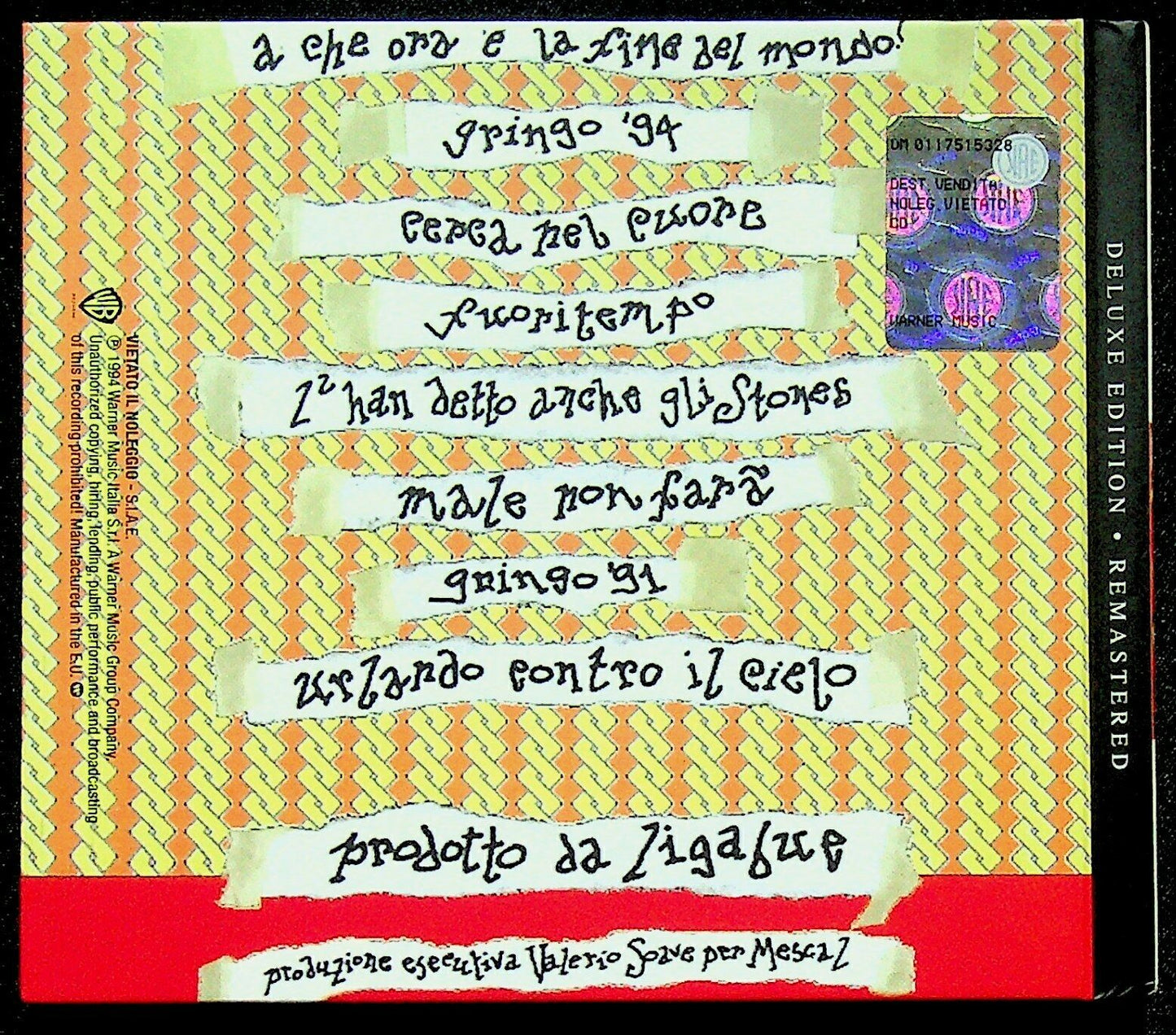 EBOND Ligabue A Che Ora E La Fine Del Mondo?Deluxe Edition CD CD014001