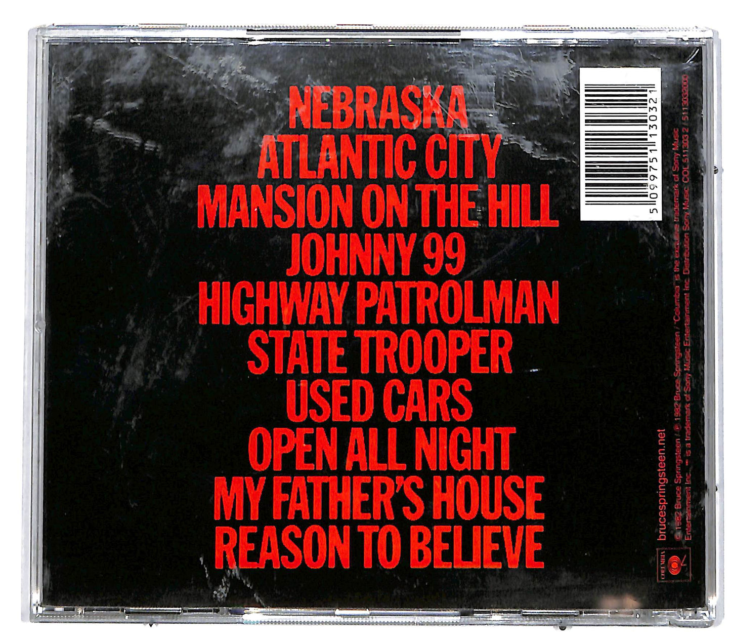 EBOND Bruce Springsteen - Nebraska CD CD035924