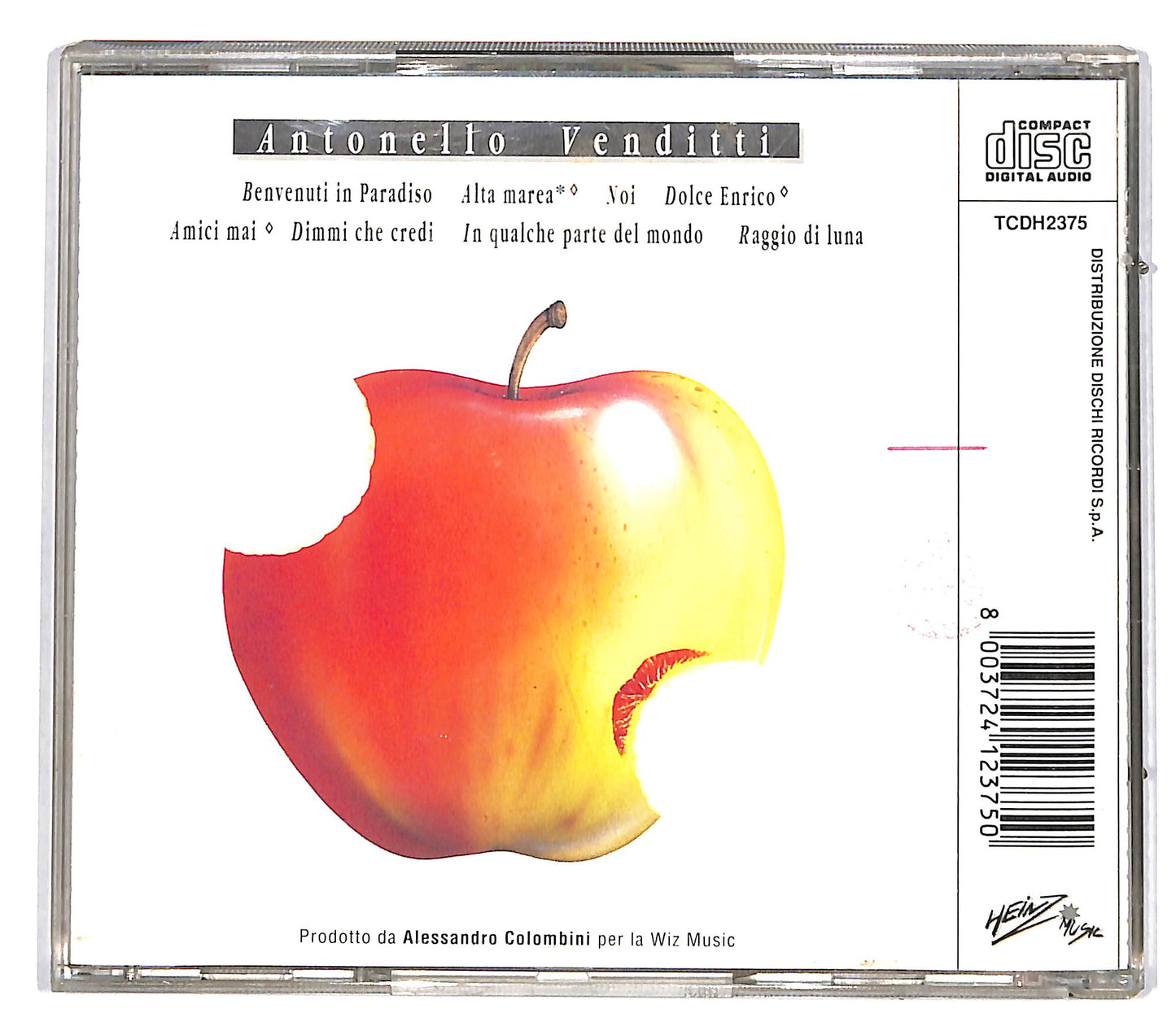 EBOND Antonello Venditti - Benvenuti In Paradiso CD CD035939