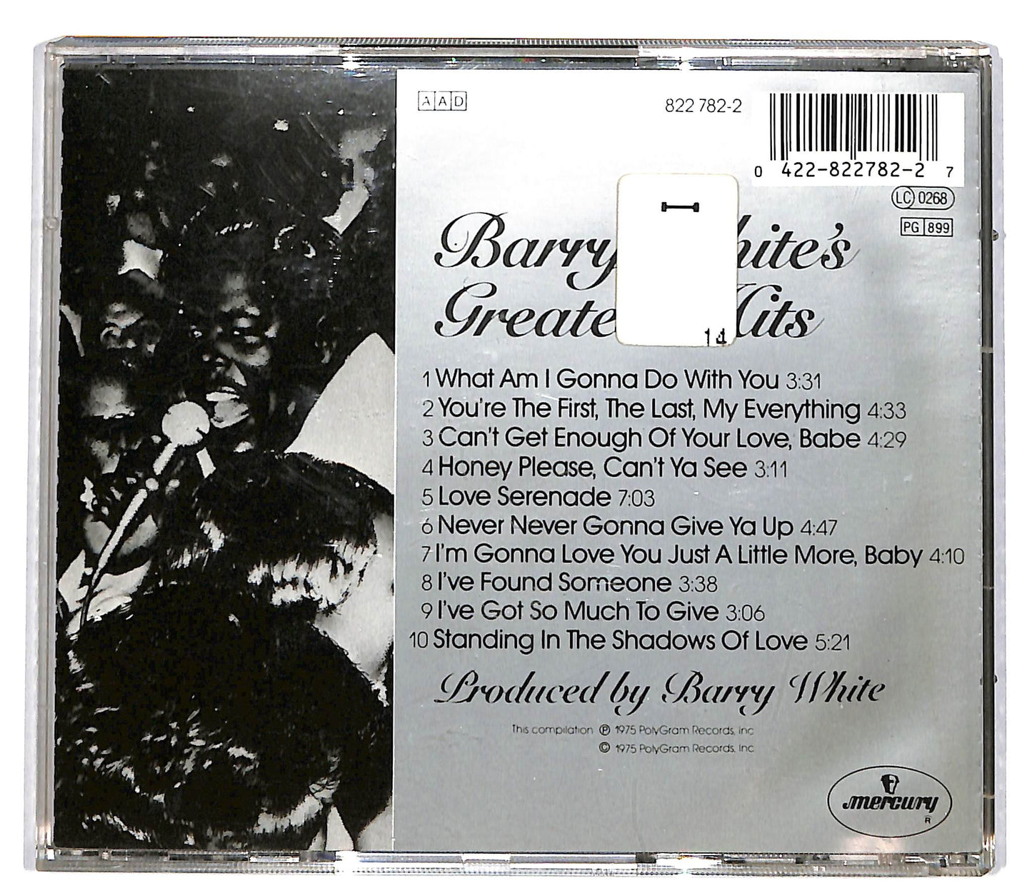 EBOND Barry white - Barry White's Greatest Hits CD CD035945